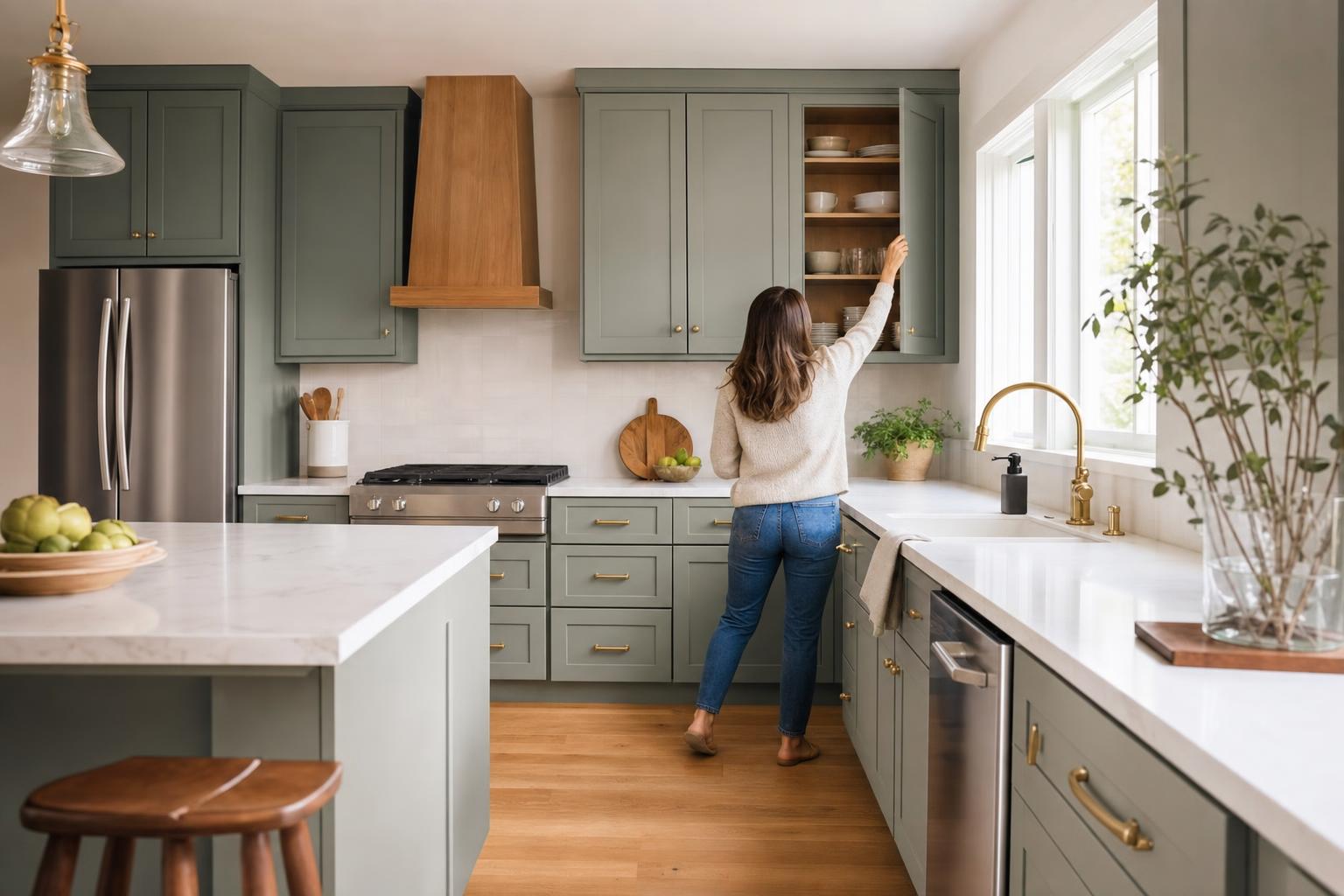 Is cabinet refinishing worth it for a modern kitchen update