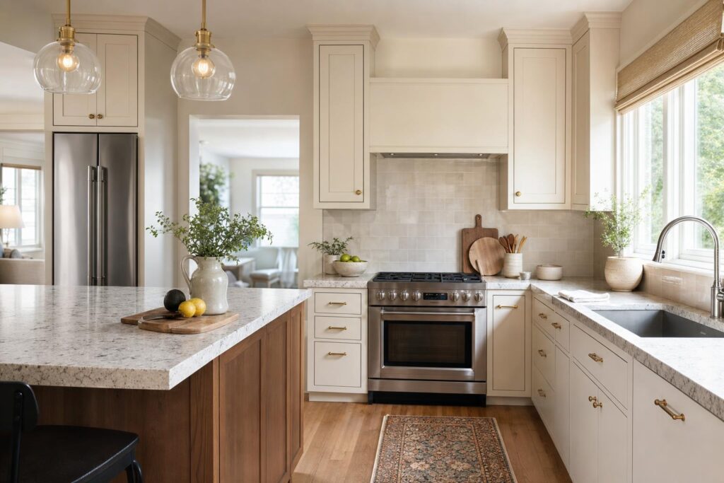 Kitchen cabinet upgrade options after a professional cabinet refacing project
