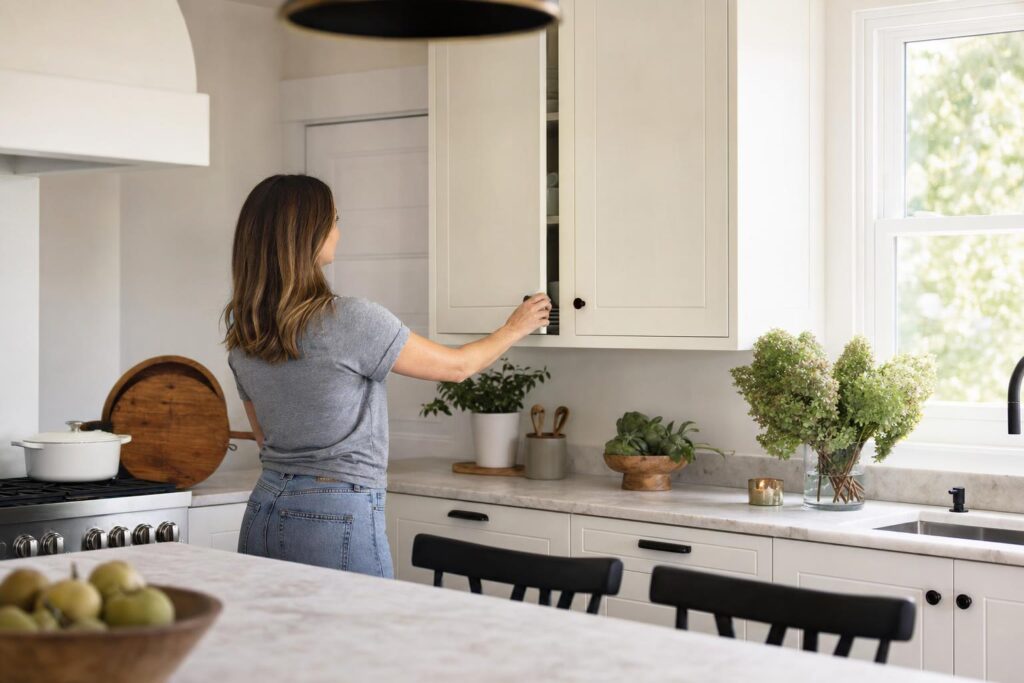 Existing kitchen cabinets considered for kitchen cabinet painting