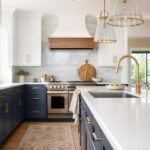 Kitchen cabinet painting options in a modernized kitchen